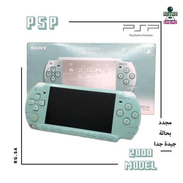 PSP-2000 (Mint Green)
