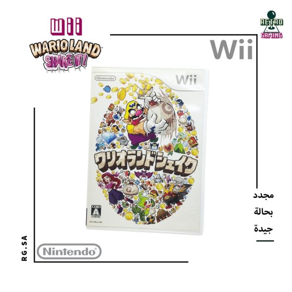 لعبة واريو لاند: شيك إت - Wii