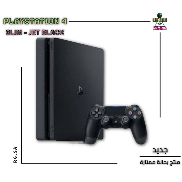 PlayStation 4 Slim 500GB Jet Black