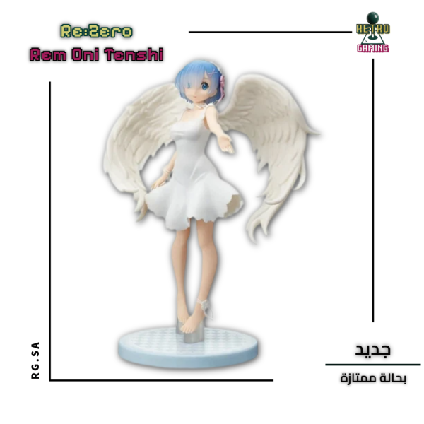 SEGA Re:Zero Rem Oni Tenshi LPM Premium Figure